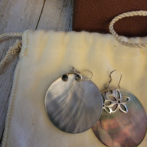 NIB Amanda Sterett Iredecent Earrings - Picture 4 of 8